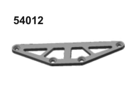 004-54012 54012 verstevigingsplaat achter aluminium oranje